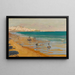 La plage de Tanger - Sir John Lavery — oprawiony obraz na ścianie