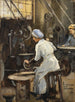 Le fabricant de disques - Sir John Lavery — widok dzieła