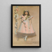 La fille couronnée de guirlandes 1896 - Sir John Lavery — oprawiony obraz na ścianie