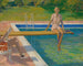 La vicomtesse de Castlerosse à Palm Springs - Sir John Lavery — widok dzieła