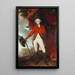 Francis Rawdon-Hastings 1754-1826, drugi hrabia Moira i pierwszy markiz Hastings - Sir Joshua Reynolds — oprawiony obraz na ścianie