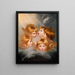 Têtes d'anges Miss Frances Gordon - Sir Joshua Reynolds — oprawiony obraz na ścianie