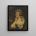 Mme Jane Braddyll - Sir Joshua Reynolds — oprawiony obraz na ścianie