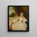 Portret Elizabeth Falconer, pani Stanhope w kontemplacji - Sir Joshua Reynolds — oprawiony obraz na ścianie