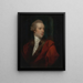 Portret Jamesa Couttsa Esquire - Sir Joshua Reynolds — oprawiony obraz na ścianie