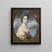 Portret Sophii, pani Edward Southwell, później lady De Clifford - Sir Joshua Reynolds — oprawiony obraz na ścianie