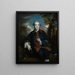 Portret Charlesa Brandlinga - Sir Joshua Reynolds — oprawiony obraz na ścianie