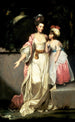Portret pani Jelf Powis i jej córki - Sir Joshua Reynolds — widok dzieła