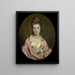 Portret pani Thomas Watkinson Payler - Sir Joshua Reynolds — oprawiony obraz na ścianie
