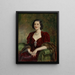 La duchesse de Roxburghe Mary Innes-Ker 1915-2014 - Sir Oswald Birley — oprawiony obraz na ścianie