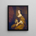 Barbara Villiers, księżna Cleveland - Sir Peter Lely — oprawiony obraz na ścianie