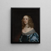 Portret damy, być może Ann St John Wilmot - Sir Peter Lely — oprawiony obraz na ścianie