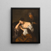 La lettre - Sir Peter Lely — oprawiony obraz na ścianie