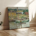 Reprodukcja obrazu Sloop à huîtres, Cos Cob - Childe Hassam