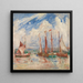 Sloops - James Ensor — oprawiony obraz na ścianie