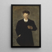 August Strindberg 1849-1912 - Sofie Holten — oprawiony obraz na ścianie