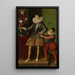 Portret Giuliano II Cesarini w wieku 14 lat - Sofonisba Anguissola — oprawiony obraz na ścianie