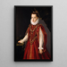 Portret młodej damy - Sofonisba Anguissola — oprawiony obraz na ścianie
