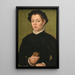 Młody mężczyzna - Sofonisba Anguissola — oprawiony obraz na ścianie