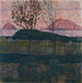 Zachód słońca - Egon Schiele — widok dzieła