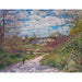 Reprodukcja obrazu Zimowe słońce w Veneux-Nadon - Alfred Sisley