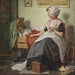 Sommeil bien gardé - Hermann Knopf — widok dzieła