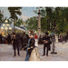 Reprodukcja obrazu Sommeraften i Tivoli (1888) - Paul Fischer