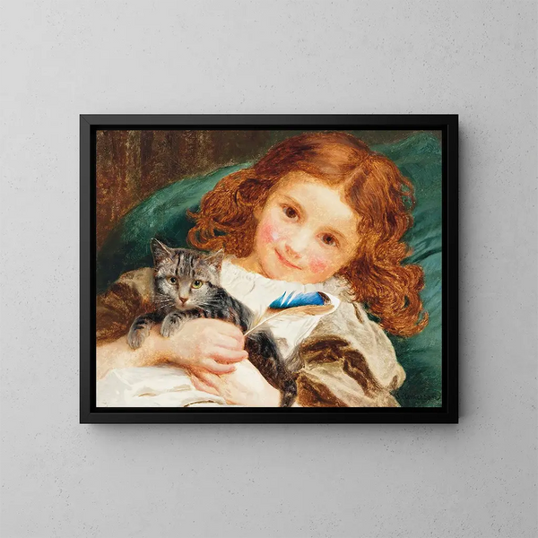 Najlepsi przyjaciele - Sophie Anderson — oprawiony obraz na ścianie
