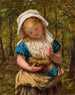 Portret młodej dziewczyny - Sophie Anderson — widok dzieła
