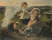 Le Bûcher - Sophie Anderson — widok dzieła