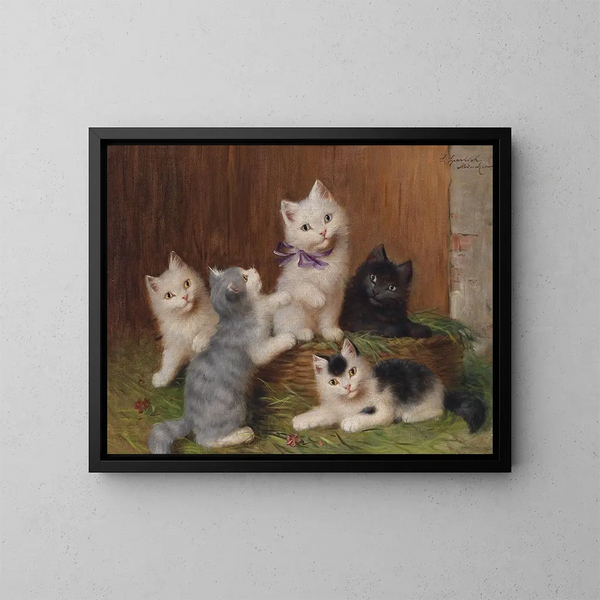 Chatons - Sophie Sperlich — oprawiony obraz na ścianie