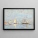 Wystawa łodzi w Saint-Vaast-la-Hougue - Eugène Boudin | Druk artystyczny