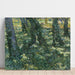 Reprodukcja obrazu Las pod drzewami - Vincent van Gogh