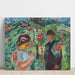 Reprodukcja obrazu Pod czerwonymi jabłkami - Edvard Munch
