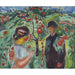 Reprodukcja obrazu Pod czerwonymi jabłkami - Edvard Munch