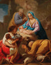 adoracji pasterzy - Szkoła hiszpańska — widok dzieła
