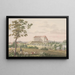 Château de Tranekær sur Langeland - Søren L. Lange — oprawiony obraz na ścianie