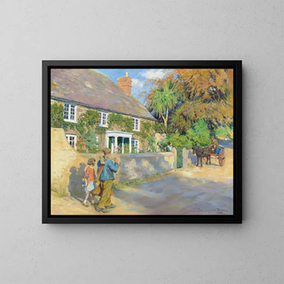Stanhope Alexander Forbes - An old Cornish manor.webp