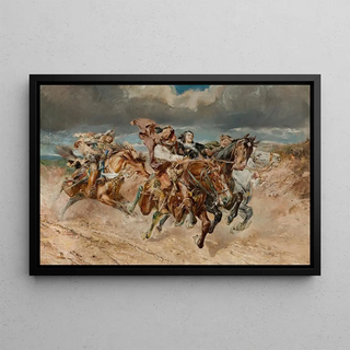 Stanisaw BatowskiKaczor - Prince Bogusaw Kidnapped by Kmicic.webp
