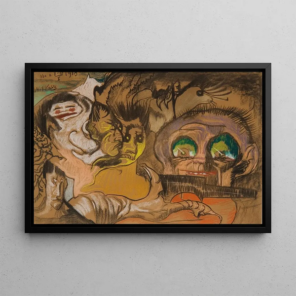 Stanisaw Ignacy Witkiewicz - Kompozycja Zielone oko.webp