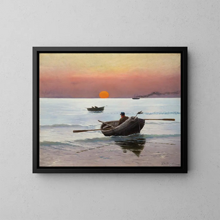 Stanisaw Witkiewicz - Sunset on the Sea.webp