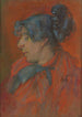 Parisienne étude de portrait - Stanisław Wyspiański — widok dzieła