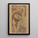 Święty Franciszek - Stanisław Wyspiański — oprawiony obraz na ścianie