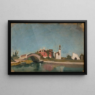 Stanisaw von Chlebowski - Oriental Landscape.webp