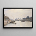 Le pont des Arts vu du pont Royal - Stanislas Lépine — oprawiony obraz na ścianie