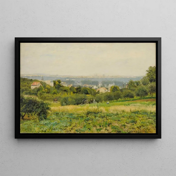 Les Hauteurs de Meudon - Stanislas Lépine — oprawiony obraz na ścianie