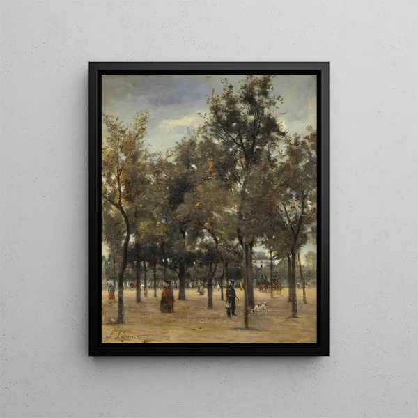 Esplanady Invalides - Stanislas Lépine — oprawiony obraz na ścianie
