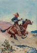 Kawaleria Pony Express - Stanley Llewellyn Wood — widok dzieła