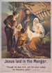 Jezus położony w żłóbku - Stecher Litho Co — widok dzieła