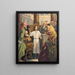 L'enfant Jésus dans le temple - Stecher Litho & Co.. — oprawiony obraz na ścianie